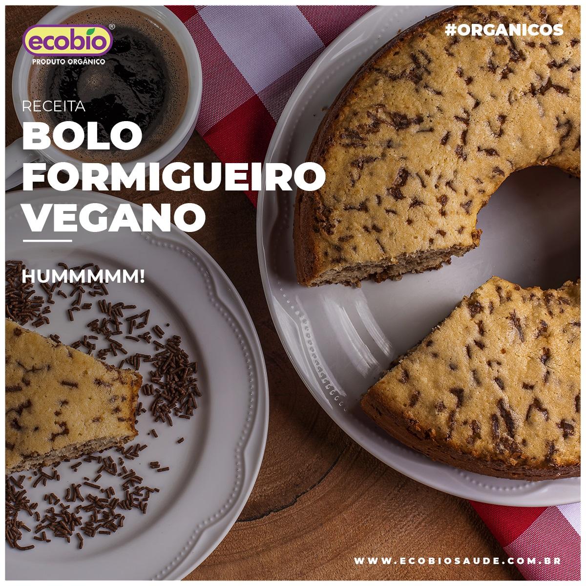 Bolo Formigueiro Vegano